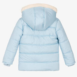Everything Must Change-Boys Blue Puffer Jacket | Childrensalon Outlet