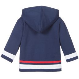 Everything Must Change-Boys Blue Zip-Up Top | Childrensalon Outlet