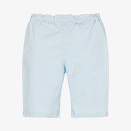 Everything Must Change-شورت أطفال ولادي قطن تويل لون أزرق فاتح | Childrensalon Outlet