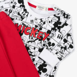Everything Must Change-Boys Playful Red Mickey Set | Childrensalon Outlet