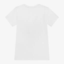 Everything Must Change-Boys White Cotton Sunglasses T-Shirt | Childrensalon Outlet