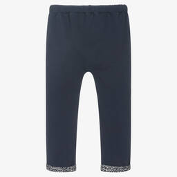 Everything Must Change-Girls Blue Cotton Joggers | Childrensalon Outlet