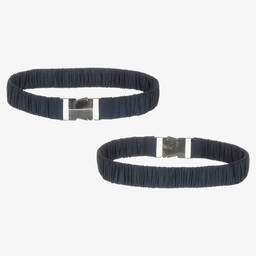 Everything Must Change-Girls Blue Hooded Puffer Coat | Childrensalon Outlet