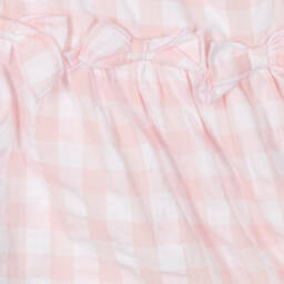 Everything Must Change-Girls Checked Pink & White Dress | Childrensalon Outlet