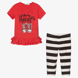 Everything Must Change-Girls Cotton Leggings Set | Childrensalon Outlet