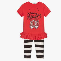 Everything Must Change-Girls Cotton Leggings Set | Childrensalon Outlet