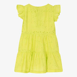 Everything Must Change-Girls Green Broderie Anglaise Butterfly Dress | Childrensalon Outlet