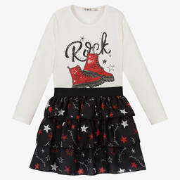 Everything Must Change-Кремовый топ и черная юбка | Childrensalon Outlet