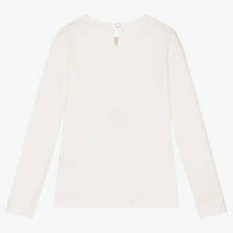 Everything Must Change-Girls Ivory Cotton Top | Childrensalon Outlet