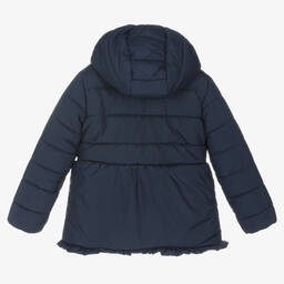 افريثينغ مست تشاينج-Girls Navy Blue Puffer Coat | Childrensalon Outlet