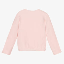 Everything Must Change-Girls Pink Cotton Zip-Up Top | Childrensalon Outlet