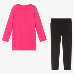 Everything Must Change-Розовое платье Disney и легинсы для девочек | Childrensalon Outlet