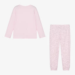 Everything Must Change-Girls Pink Mermaid Cotton Pyjamas | Childrensalon Outlet