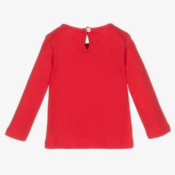 Everything Must Change-Girls Red Cotton Top | Childrensalon Outlet