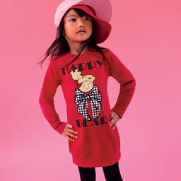 Everything Must Change-Красный свитер Disney с легинсами для девочек | Childrensalon Outlet