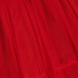 Everything Must Change-Girls Red Jersey & Tulle Skirt | Childrensalon Outlet
