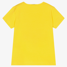 Everything Must Change-Girls Yellow Disney T-Shirt | Childrensalon Outlet