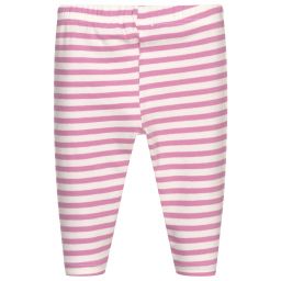 Everything Must Change-Lilac Striped Cotton Leggings | Childrensalon Outlet