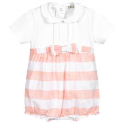 Everything Must Change-Pink & White Baby Shortie | Childrensalon Outlet