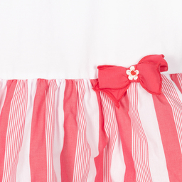 Everything Must Change-طقم ليغنغز أطفال بناتي قطن جيرسي لون زهري وأبيض | Childrensalon Outlet