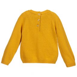 Everything Must Change-Yellow Wool Blend Jumper | Childrensalon Outlet