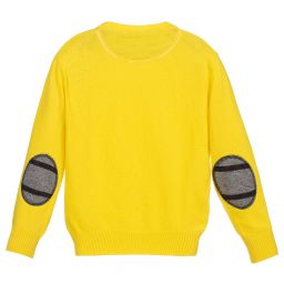 Everything Must Change-Yellow Wool Blend Jumper | Childrensalon Outlet