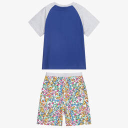 Fabric Flavours-Голубая хлопковая пижама с героями Роальда Даля | Childrensalon Outlet