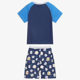 Fabric Flavours-Синяя хлопковая пижама с героями Роальда Даля | Childrensalon Outlet