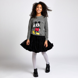 Fabric Flavours-Топ серого цвета «Микки Маус» для мальчиков и девочек | Childrensalon Outlet