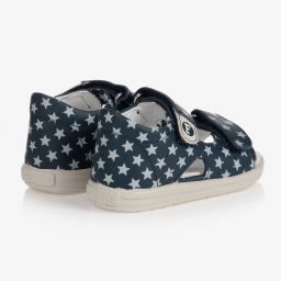 Falcotto by Naturino-Baby Girls Blue Star Sandals | Childrensalon Outlet