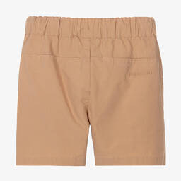 فالكوتو باي ناتورينو-Boys Beige Cotton Shorts | Childrensalon Outlet