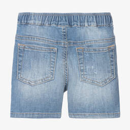 Falcotto by Naturino-Boys Blue Denim Shorts | Childrensalon Outlet
