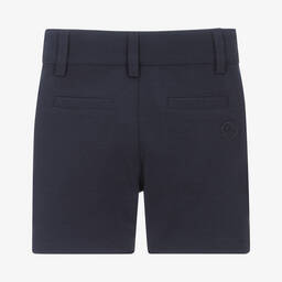 Falcotto by Naturino-Boys Navy Blue Jersey Shorts | Childrensalon Outlet