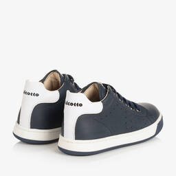 فالكوتو باي ناتورينو-ترينرز أطفال ولادي جلد لون كحلي | Childrensalon Outlet