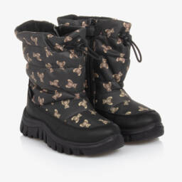 Falcotto by Naturino-Сапоги для мальчиков с медвежьим брелоком | Childrensalon Outlet