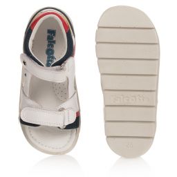 Falcotto by Naturino-Бело-синие сандалии для мальчиков | Childrensalon Outlet