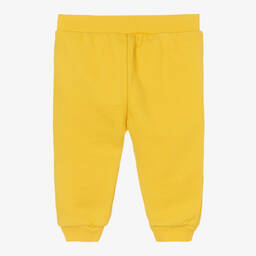 Falcotto by Naturino-Boys Yellow Cotton Jersey Joggers | Childrensalon Outlet