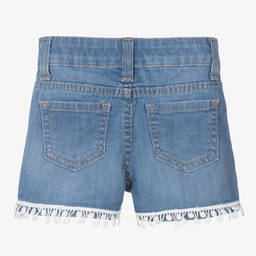 Falcotto by Naturino-Girls Blue Denim Shorts | Childrensalon Outlet
