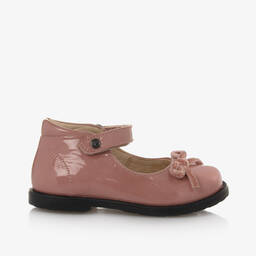 Falcotto by Naturino-Girls Pink Patent Leather Bar Shoes | Childrensalon Outlet