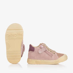 Falcotto by Naturino-Розовые замшевые кроссовки | Childrensalon Outlet