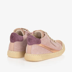 Falcotto by Naturino-Розовые замшевые кроссовки | Childrensalon Outlet