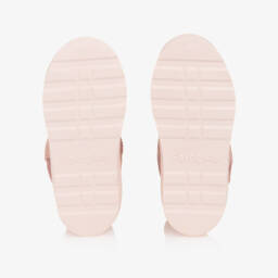 Falcotto by Naturino-Замшевые сапоги с меховой подкладкой розовые для девочек | Childrensalon Outlet