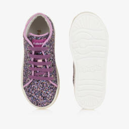 Falcotto by Naturino-Girls Sparkling Purple Lace-Up Shoes | Childrensalon Outlet