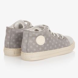 فالكوتو باي ناتورينو-ترينرز جلد شامواه لون رمادي للأطفال | Childrensalon Outlet