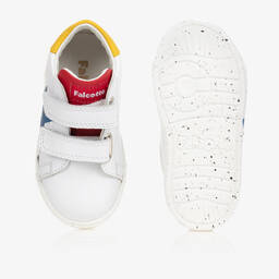 فالكوتو باي ناتورينو-ترينرز أطفال ولادي جلد لون أبيض وأزرق | Childrensalon Outlet