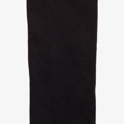 Falke-Black Fine Cotton Footless Tights | Childrensalon Outlet