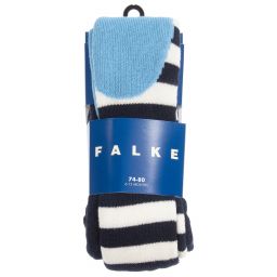 Falke-Синие колготки в белую полоску | Childrensalon Outlet
