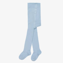 Falke-Boys Pale Blue Soft Knit Tights | Childrensalon Outlet
