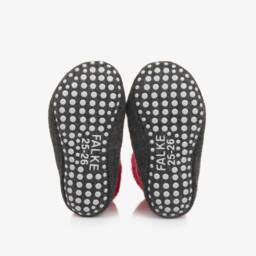 Falke-Girls Cozy Pink Wool Home Socks | Childrensalon Outlet