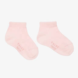 Falke-Pink Cotton Low Ankle Socks | Childrensalon Outlet